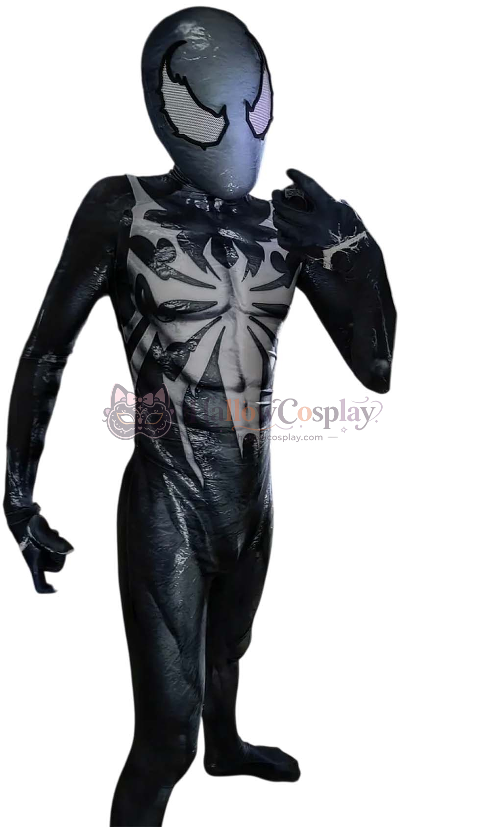 Insomniac Venom Symbiote Zentai Halloween Bodysuit - Image 5