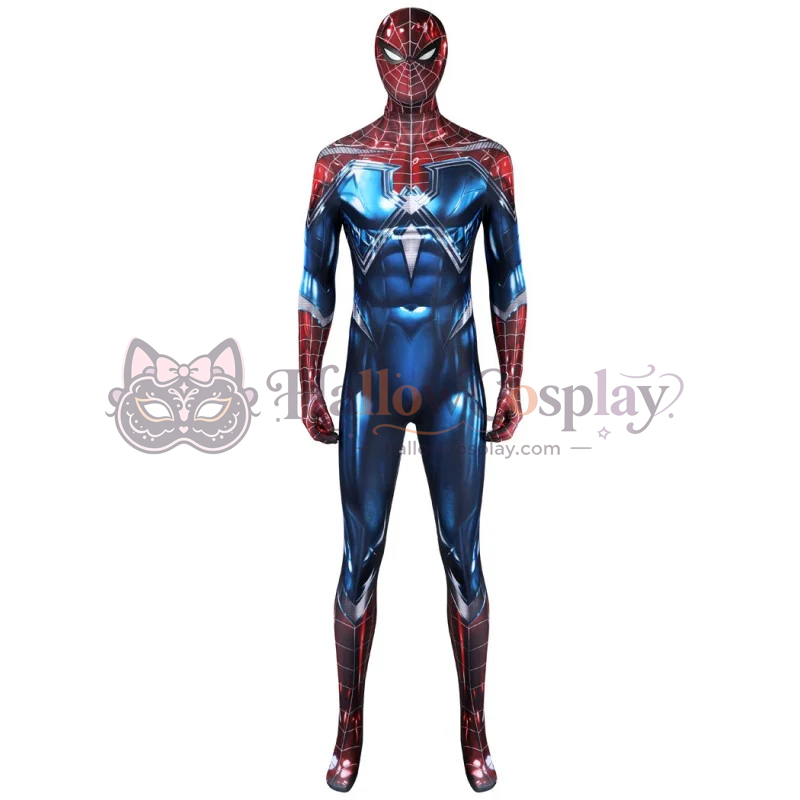Spider Resilient Suit PS4 Jumpsuit Peter Parker Cosplay Costumes - Image 2