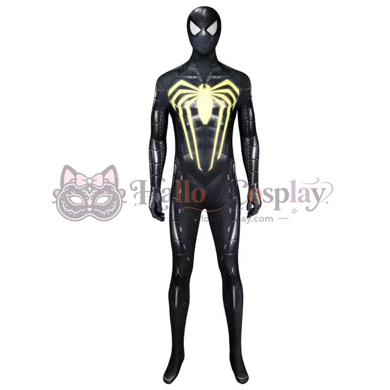 Anti-Ock Suit PS4 Peter Parker Spider Jumpsuit Cosplay Costume - Image 2