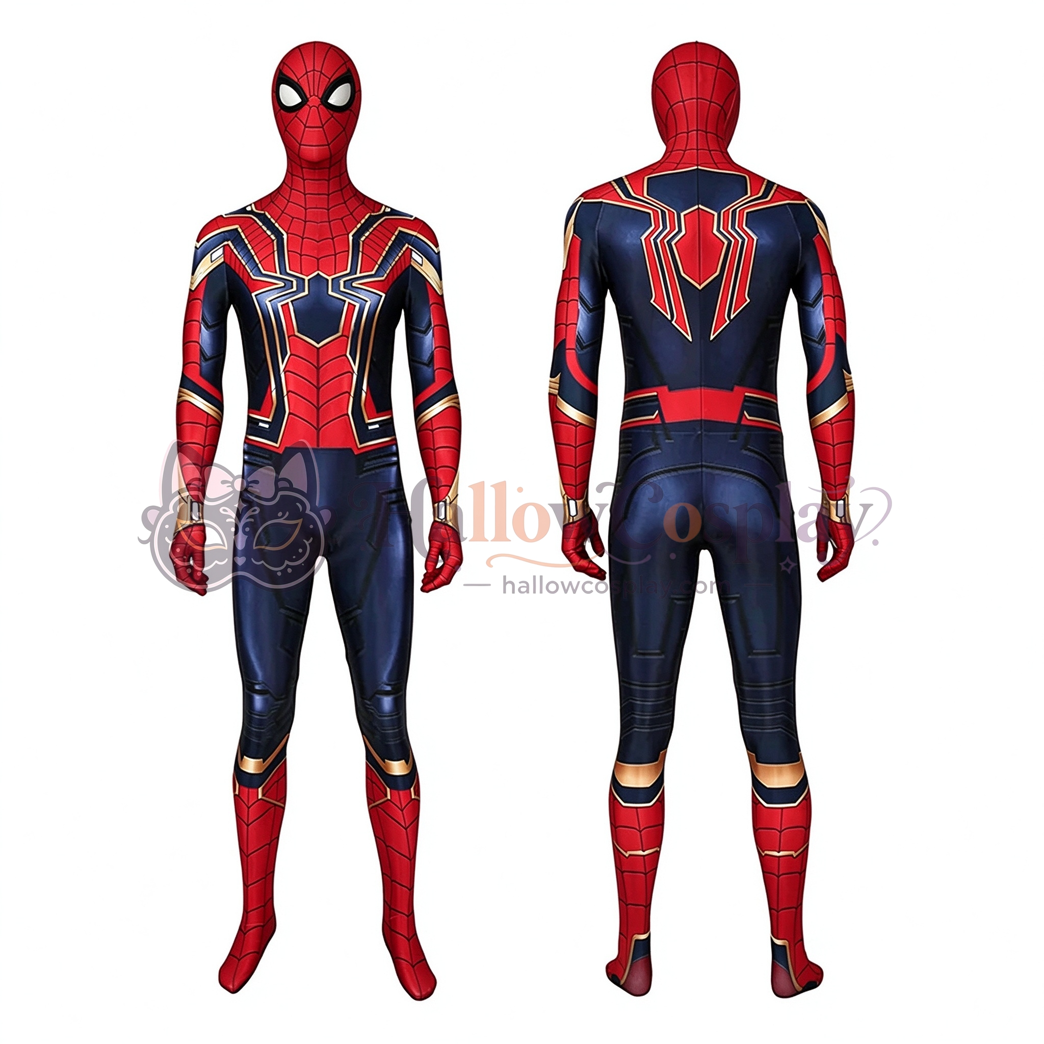 Peter Parker Costume Iron Spider Cosplay Costume - Image 2