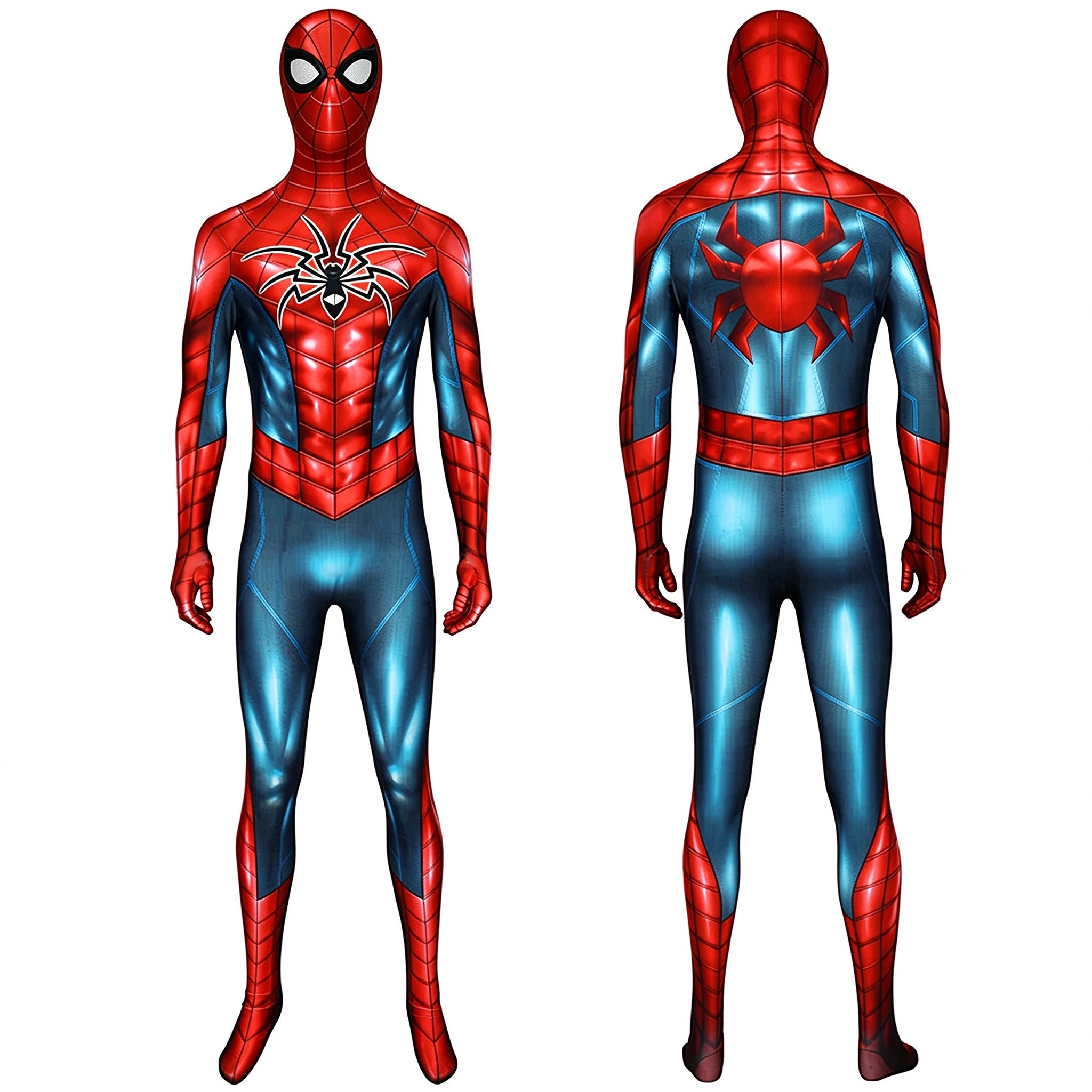 Spider Jumpsuit PS4 Armour MK IV Zentai Cosplay Costume