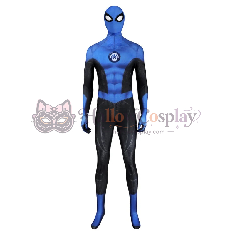 Spider-Man 2 New Blue Suit Cosplay Costume - Image 11
