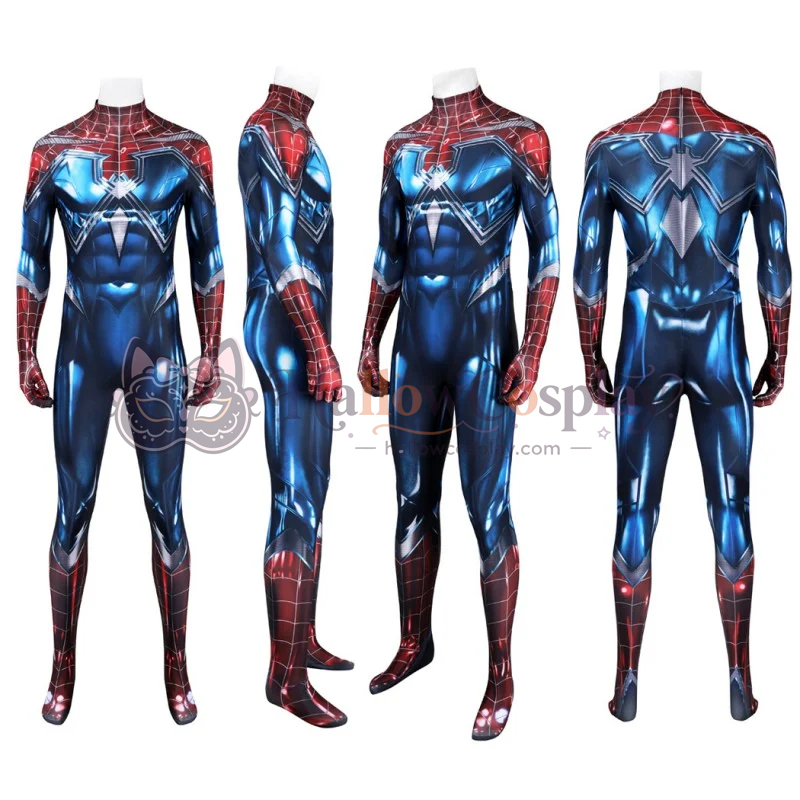 Spider Resilient Suit PS4 Jumpsuit Peter Parker Cosplay Costumes - Image 3