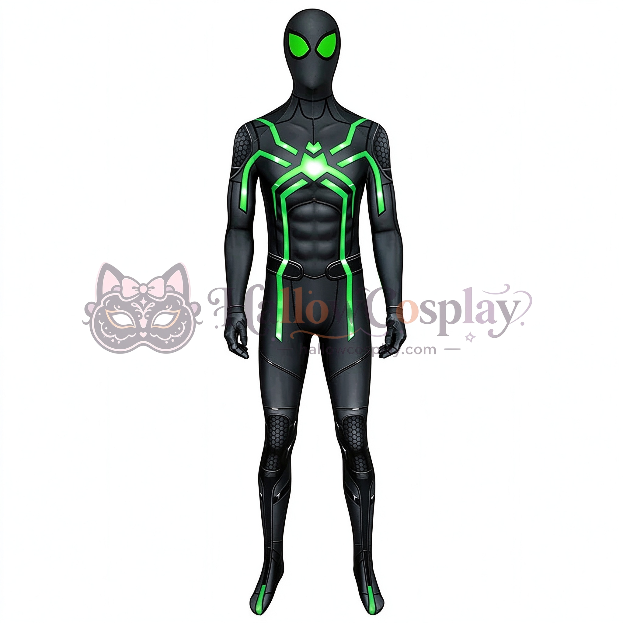 Spider Jumpsuit PS4 Stealth Big Time Cosplay Costume - Image 2