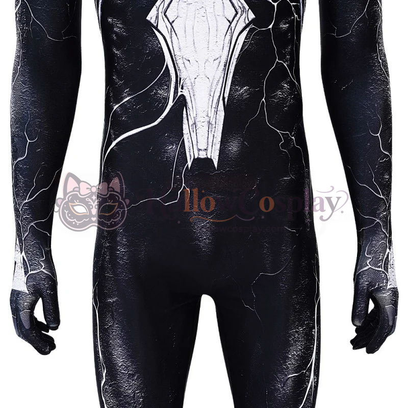 Venom Symbiote Cosplay Costume The Amazing Spider Black Suit - Image 10