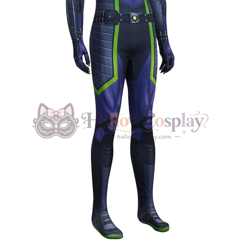 Purple Reign Suit Spider-Man 2 Miles Morales Costume - Image 2