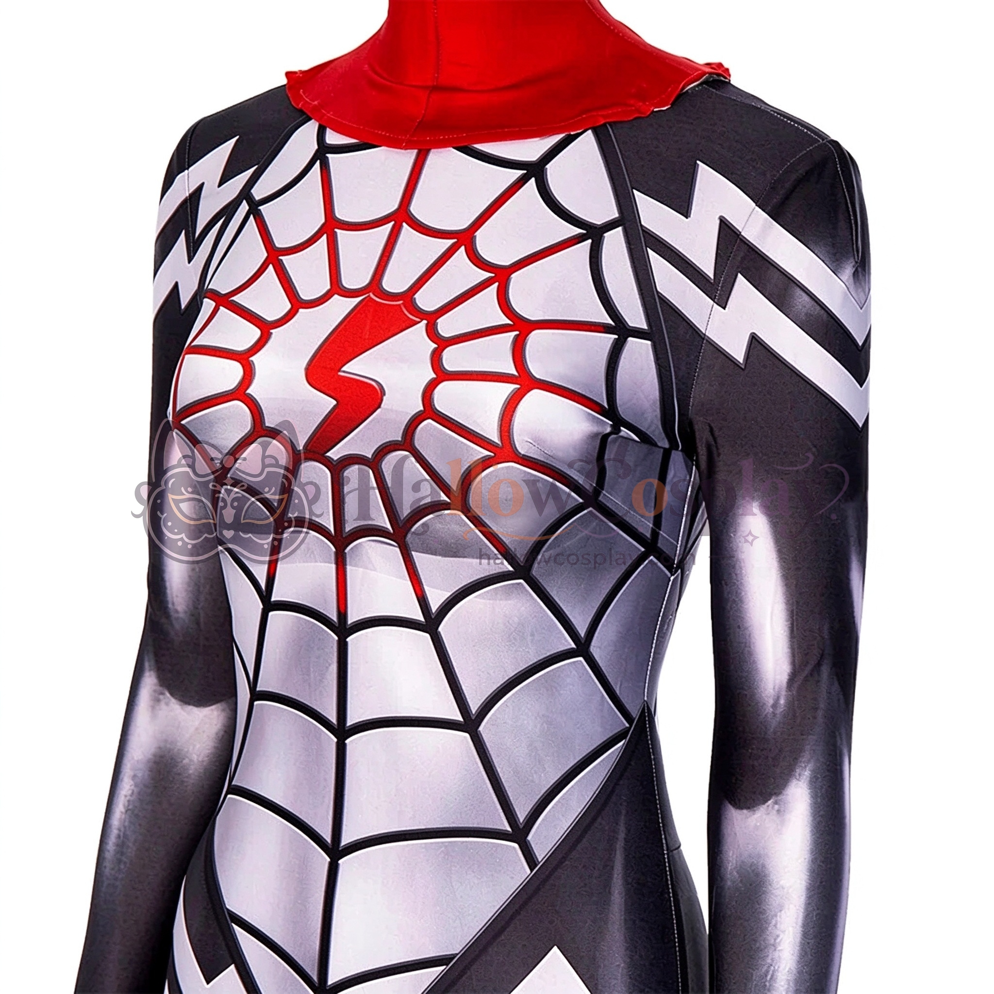 Silk Cindy Moon Cosplay Costume Women Spider-Man Jumpsuit - Image 2