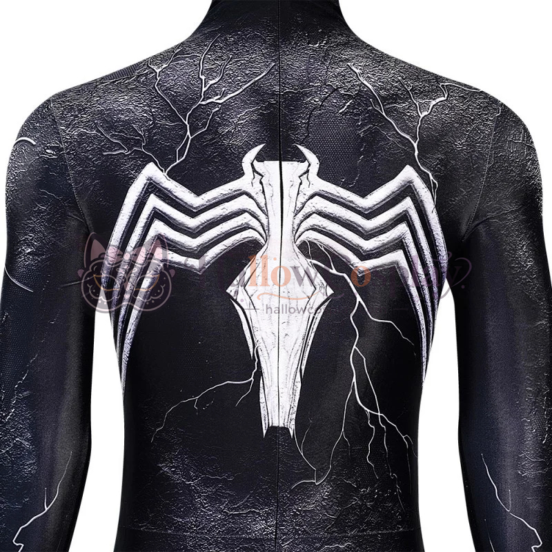 Venom Symbiote Cosplay Costume The Amazing Spider Black Suit - Image 11