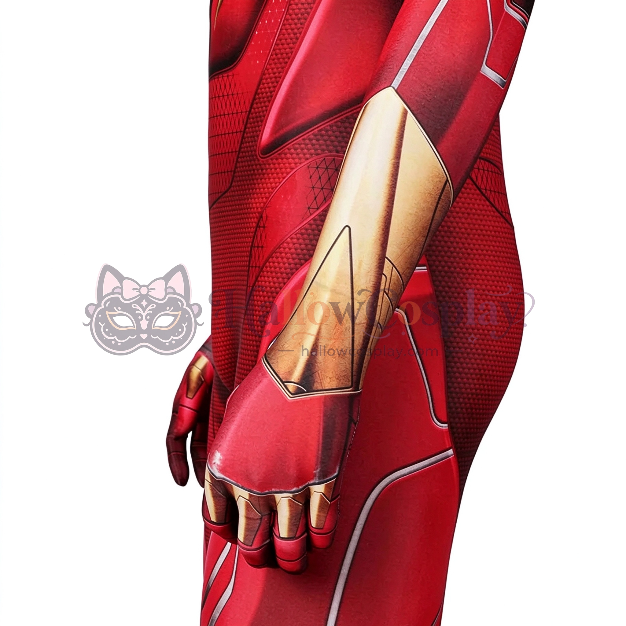 Iron Spider Armor Red Jumpsuit Spider Cosplay Costumes - Image 3
