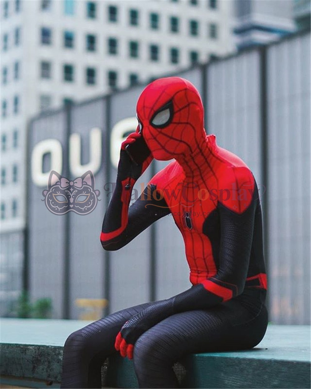 Spider Far From Home Zentai Halloween Cosplay Bodysuit - Image 5