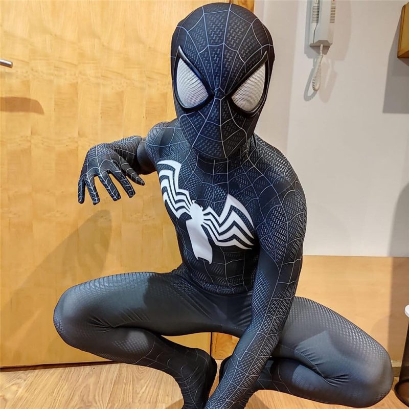 Miles Morales Venom Spider Halloween Cosplay Bodysuit
