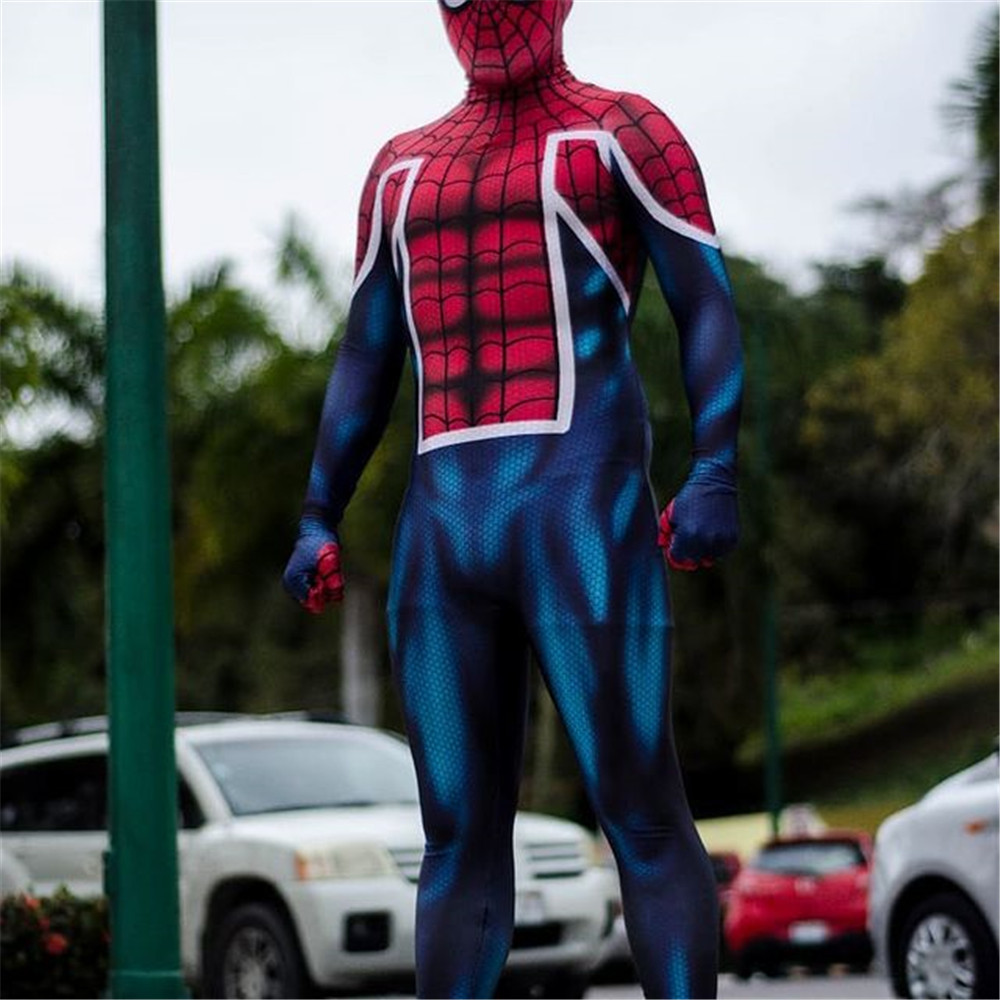 UK Spider Zentai Halloween Game Cosplay Bodysuit