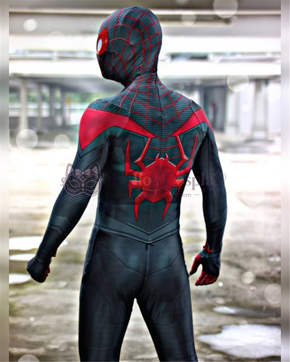 Miles Morales PS5 Spider Halloween Cosplay Bodysuit - Image 7