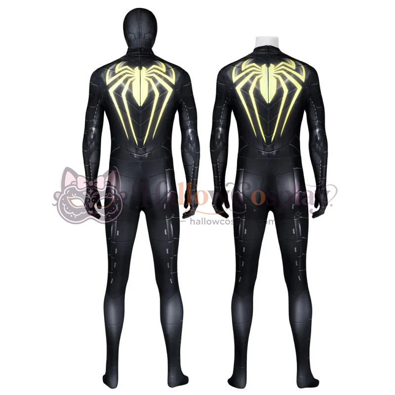 Anti-Ock Suit PS4 Peter Parker Spider Jumpsuit Cosplay Costume - Image 3