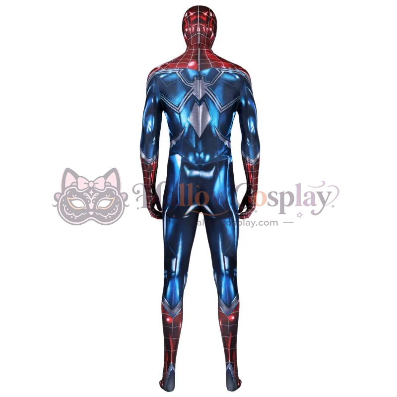 Spider Resilient Suit PS4 Jumpsuit Peter Parker Cosplay Costumes - Image 4