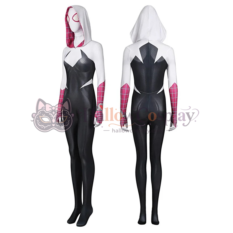 Gwen Stacy Spider-Woman Jumpsuit Cosplay Costume - Image 8
