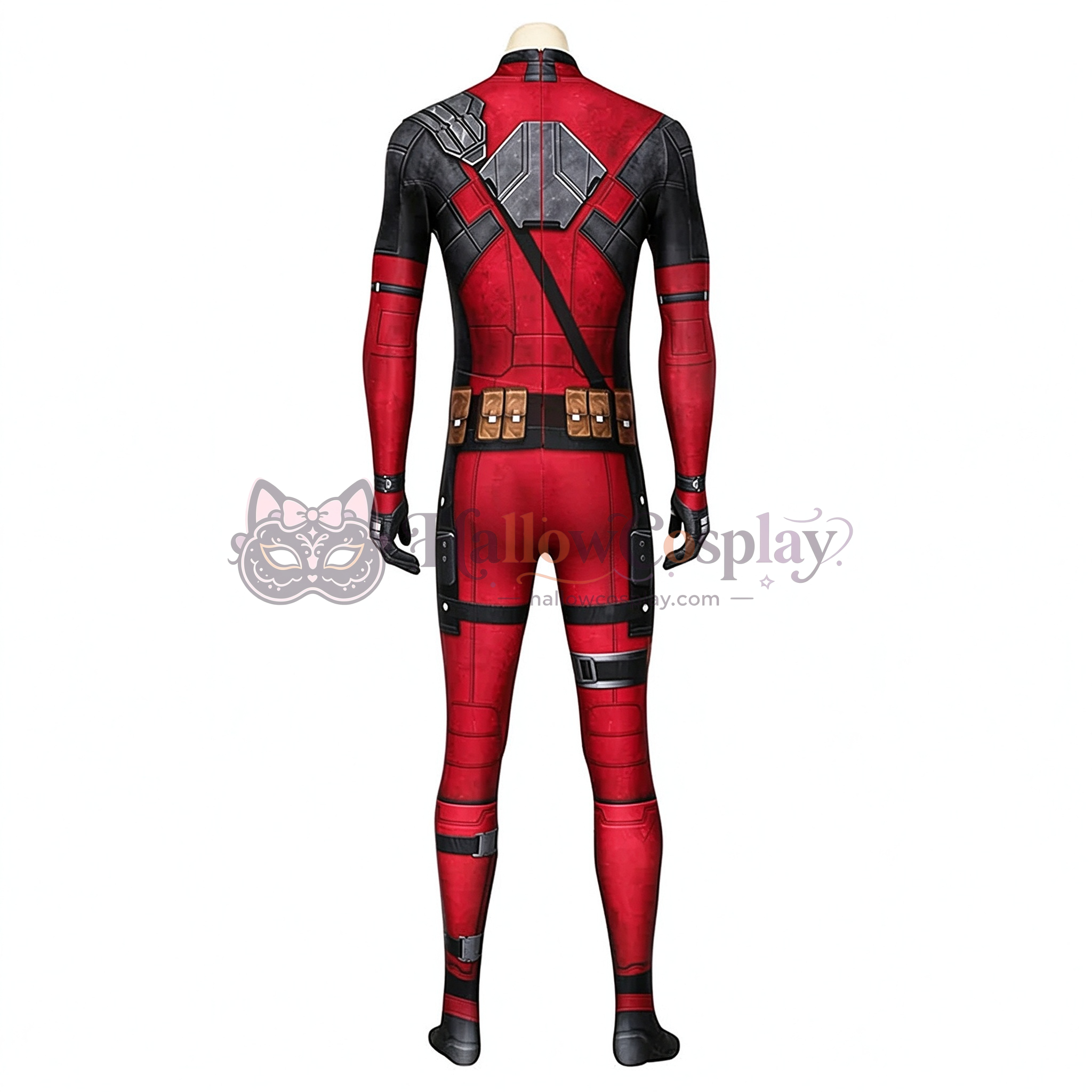 New Deadpool Wade Wilson Jumpsuit Cosplay Costume - Image 3