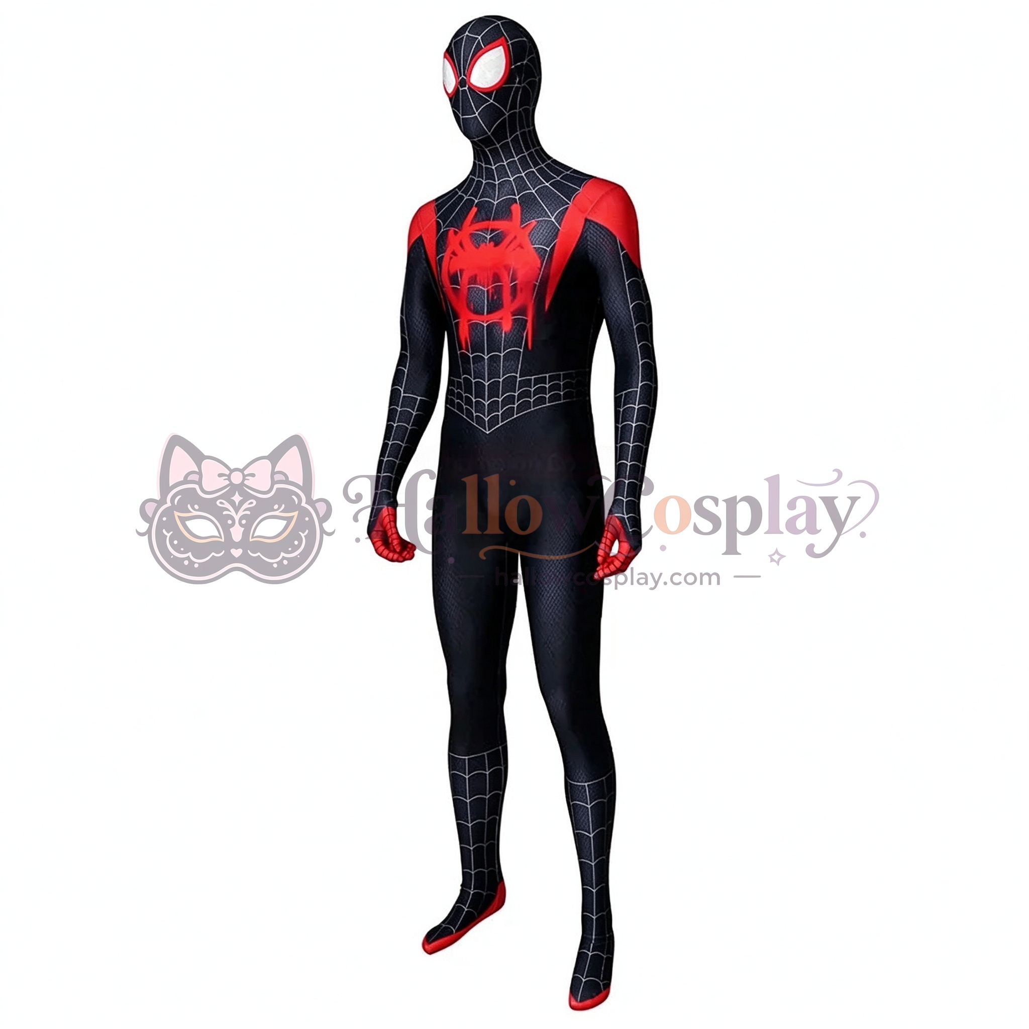 Miles Morales Into the Spider-Verse Suit Halloween Costume - Image 3
