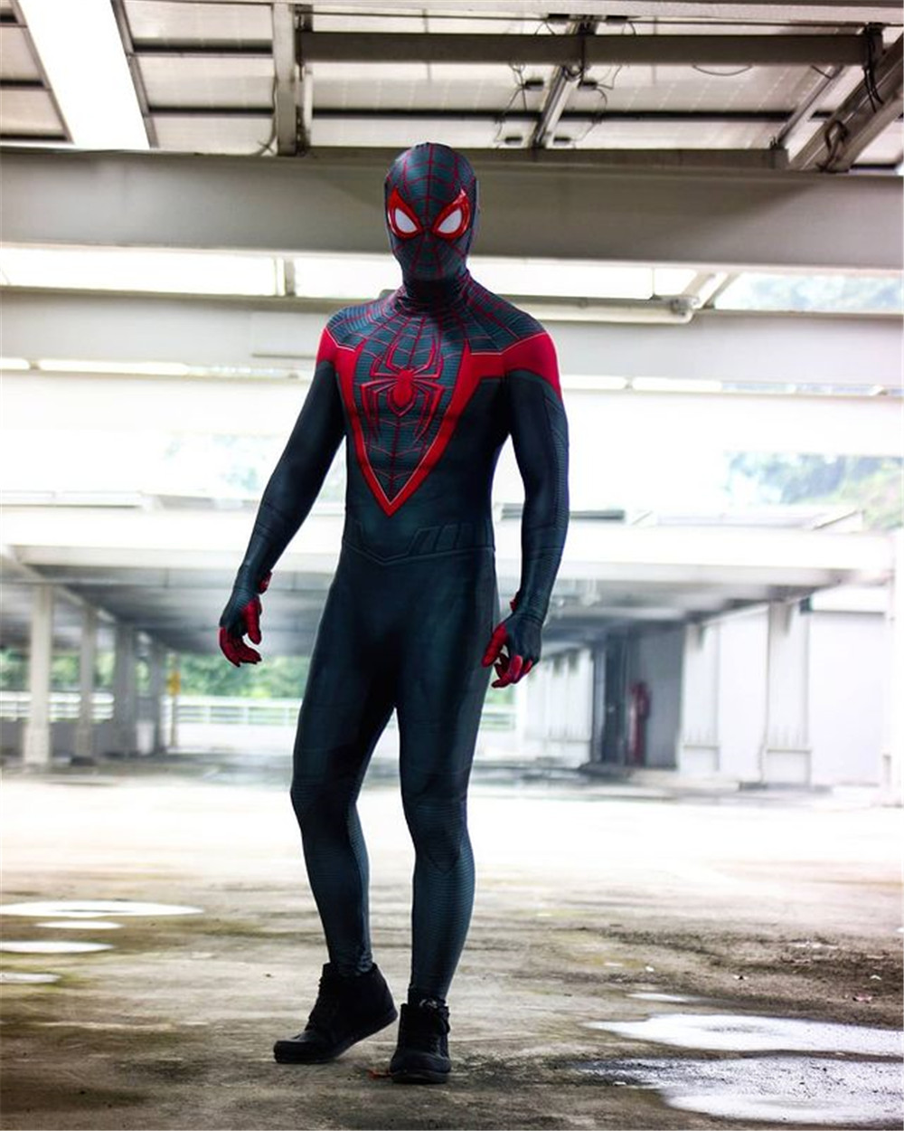 Miles Morales PS5 Spider Halloween Cosplay Bodysuit
