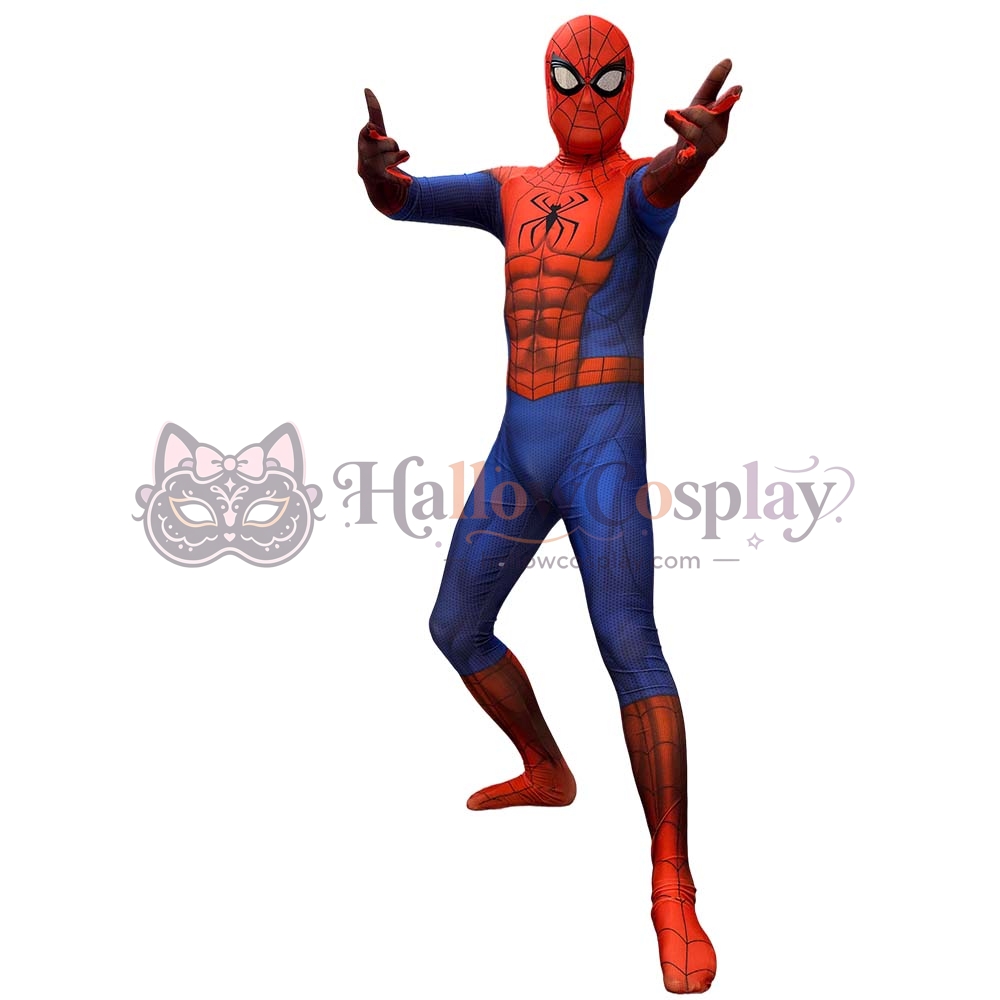 Future Spider Zentai Halloween Cosplay Bodysuit - Image 5