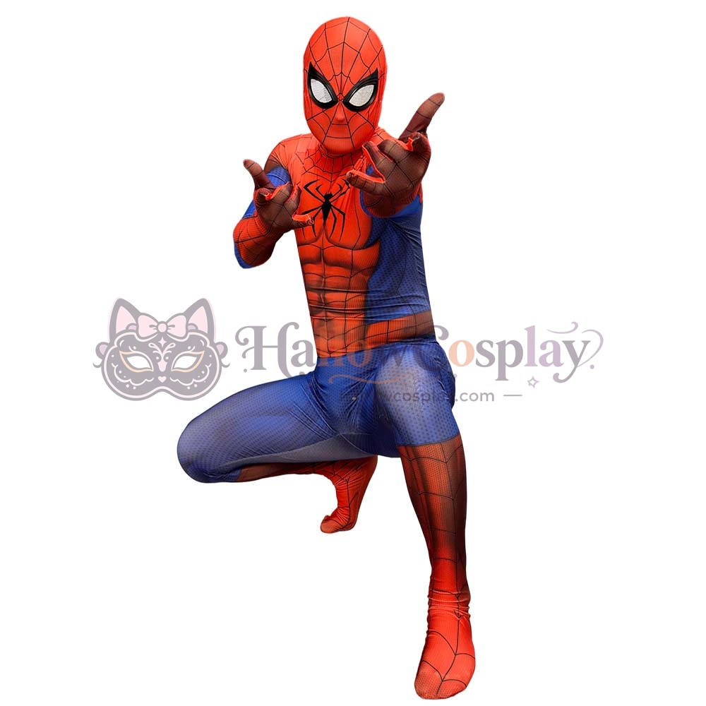 Future Spider Zentai Halloween Cosplay Bodysuit - Image 3