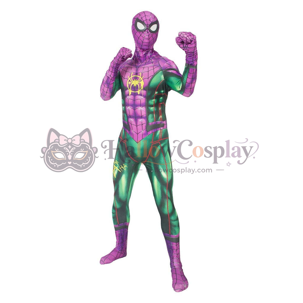 Joker Spider Zentai Halloween Far From Home Cosplay - Image 2