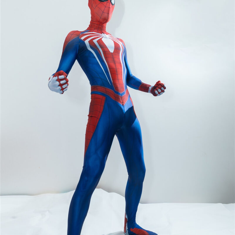 PS4 Insomniac Spider Halloween Game Cosplay jumpsuit
