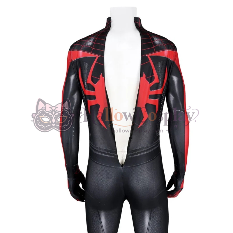 Miles Morales Suit Spider PS4 Cosplay Costumes Bodysuit - Image 8