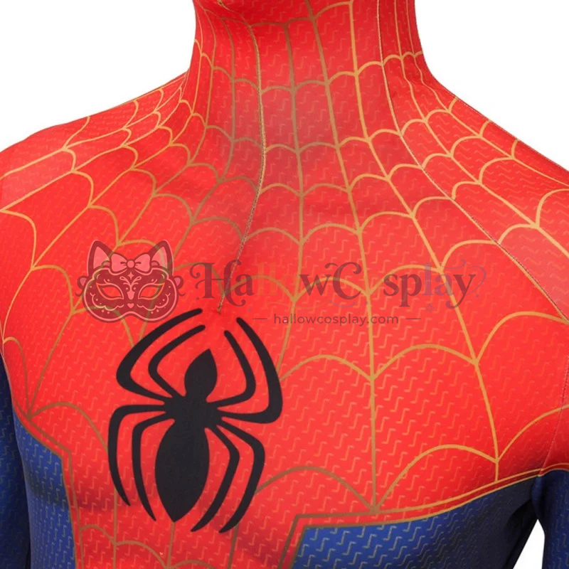 Spider-Verse Peter Parker Jumpsuit Cosplay Suit - Image 9