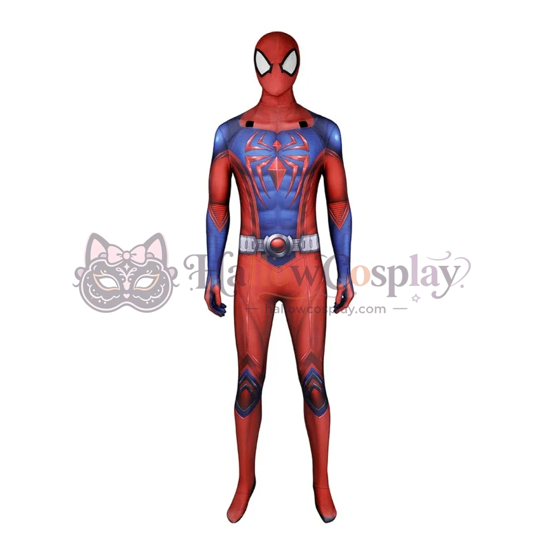 Scarlet Spider III Suit Spider-Man 2 Men's Jumpsuit - Image 9