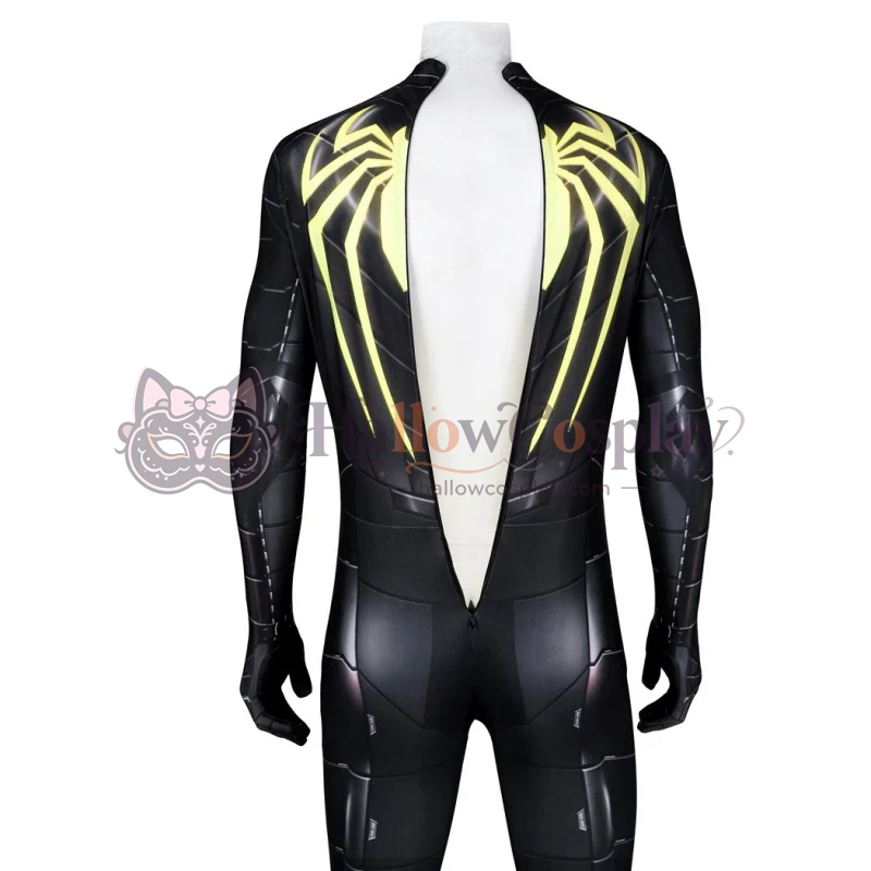 Anti-Ock Suit PS4 Peter Parker Spider Jumpsuit Cosplay Costume - Image 5