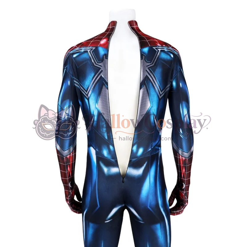 Spider Resilient Suit PS4 Jumpsuit Peter Parker Cosplay Costumes - Image 5