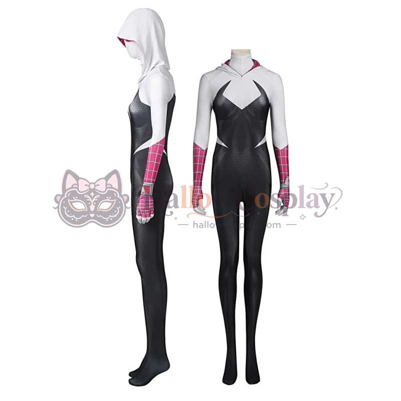 Gwen Stacy Spider-Woman Jumpsuit Cosplay Costume - Image 7