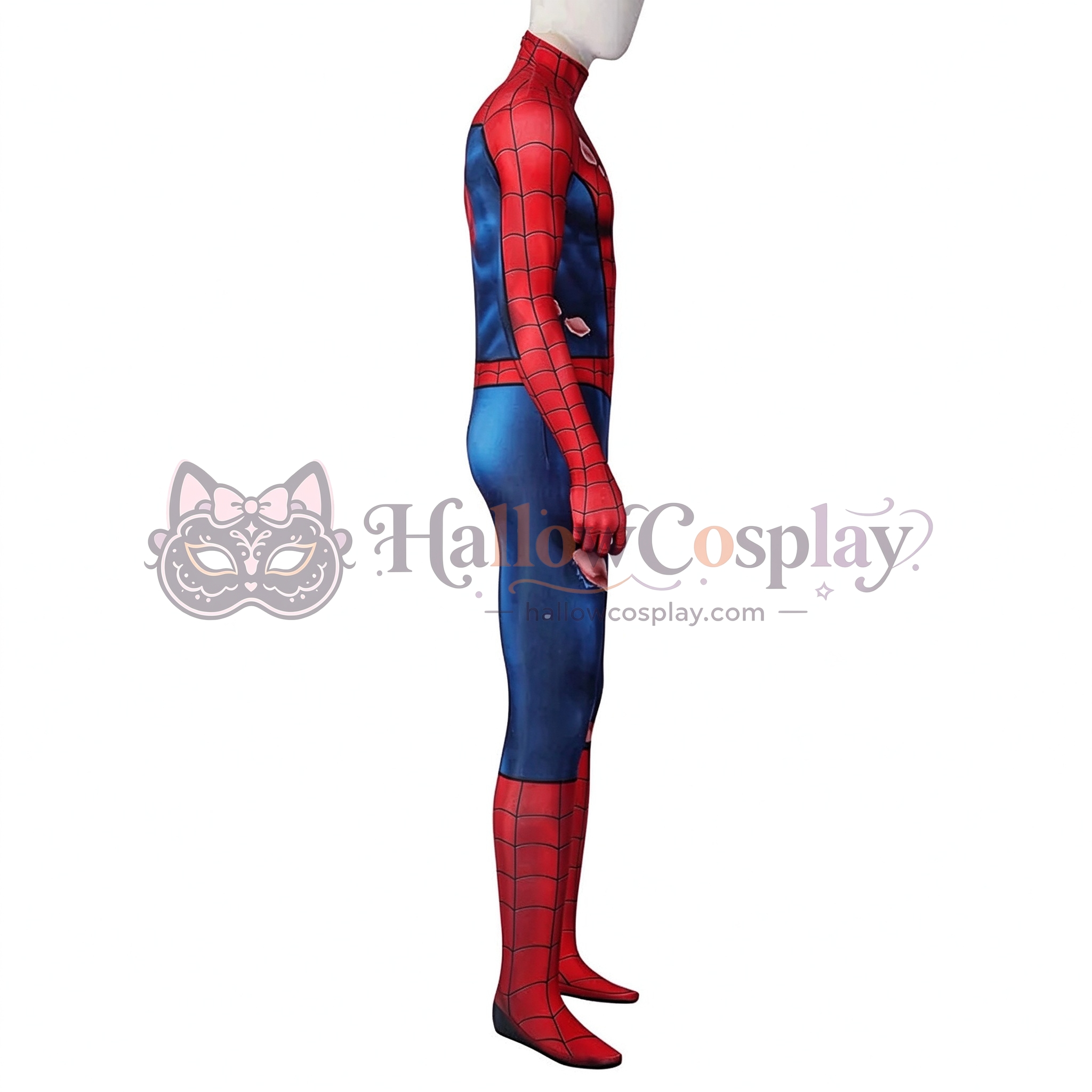 PS5 Classic Damaged Suit Spider Cosplay Costume - Image 3