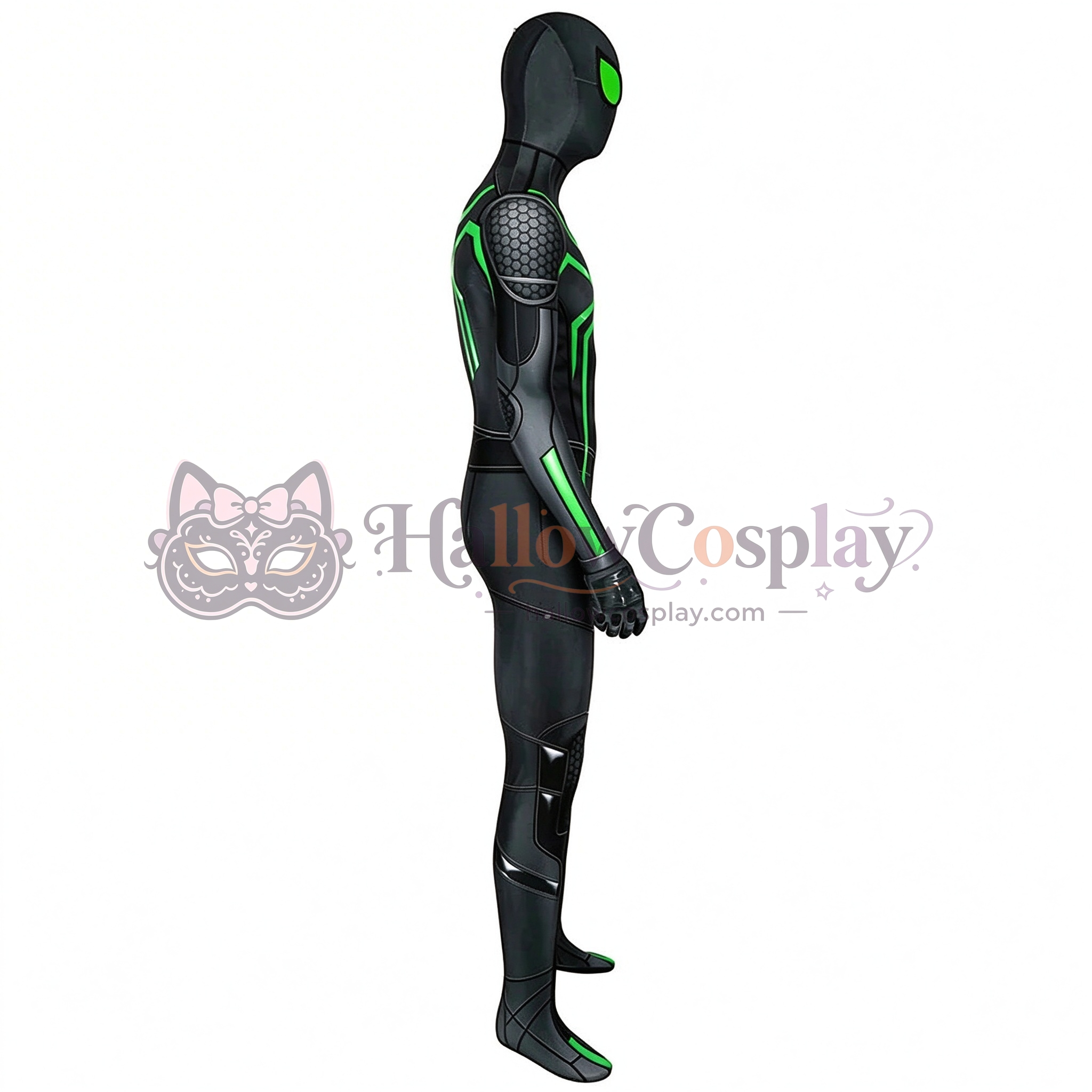 Spider Jumpsuit PS4 Stealth Big Time Cosplay Costume - Image 4