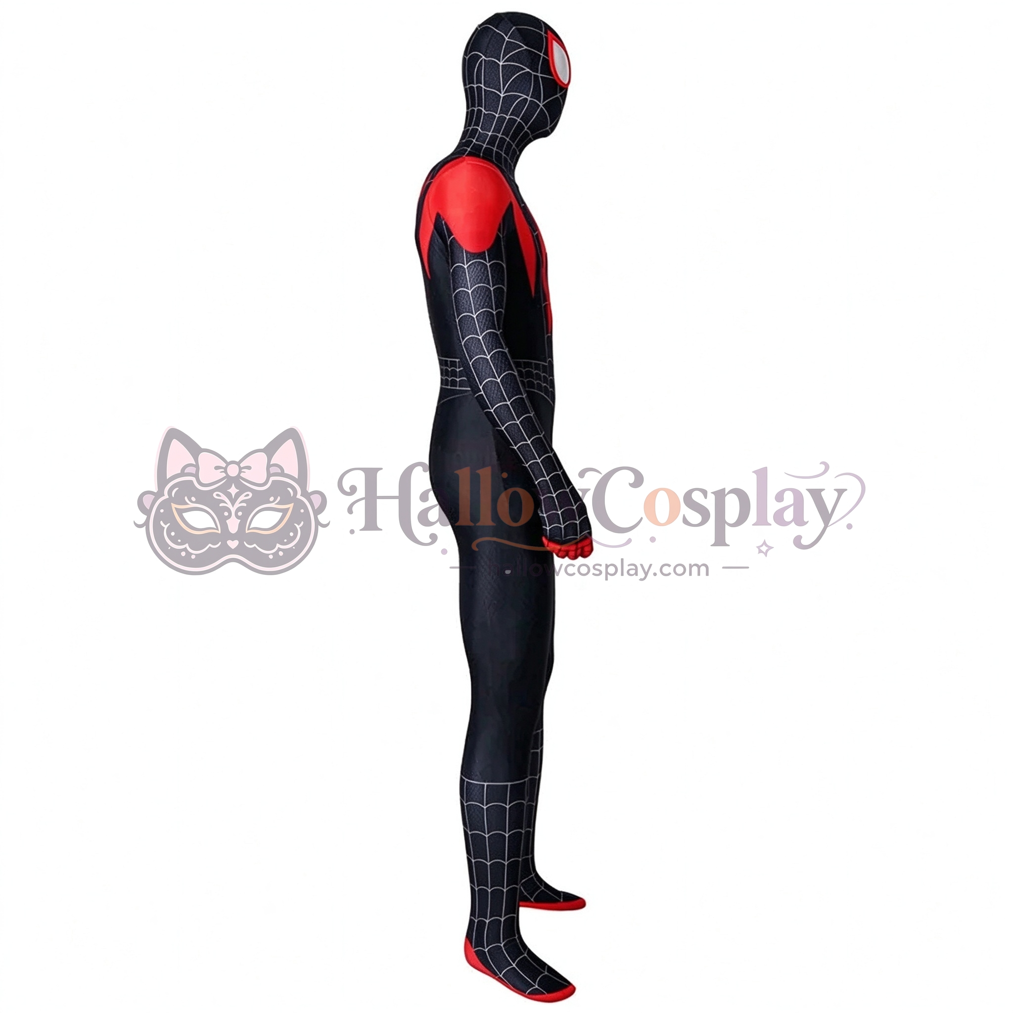 Miles Morales Into the Spider-Verse Suit Halloween Costume - Image 4