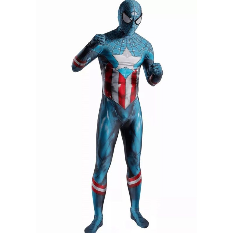 Captain Advance Spider Halloween Cosplay Bodysuit