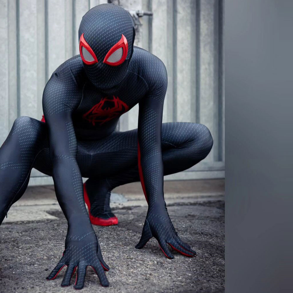 Miles Morales Spider-Verse Halloween Cosplay Bodysuit