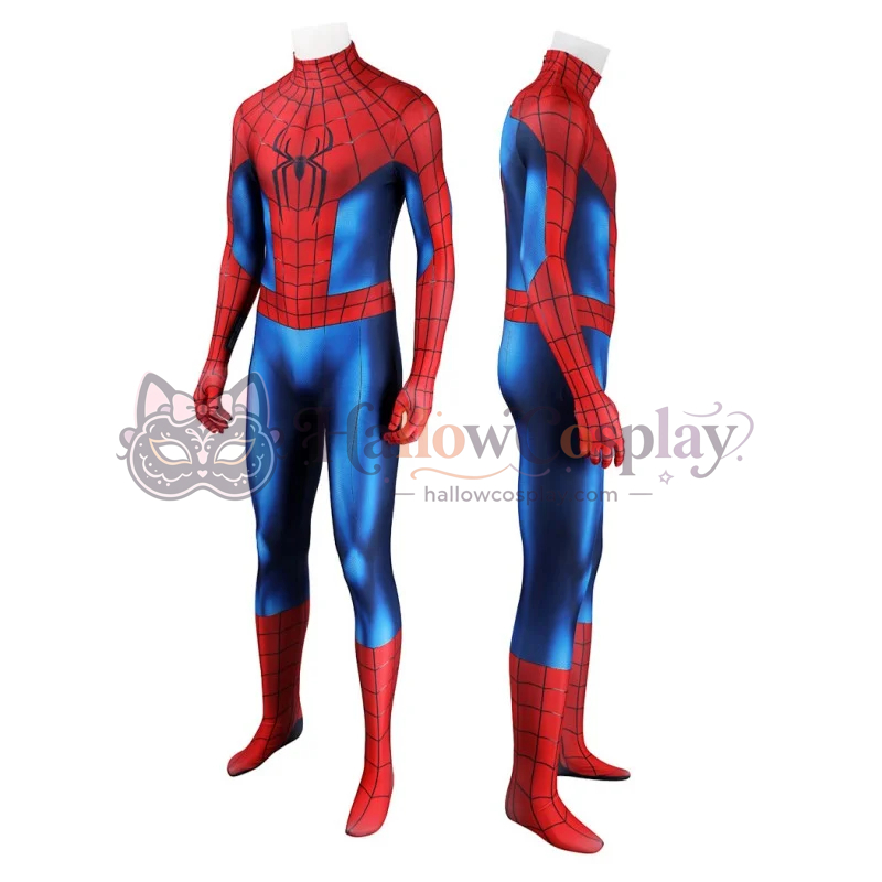 Spider Brand New Day Peter Parker Jumpsuit Cosplay Costume - Image 8