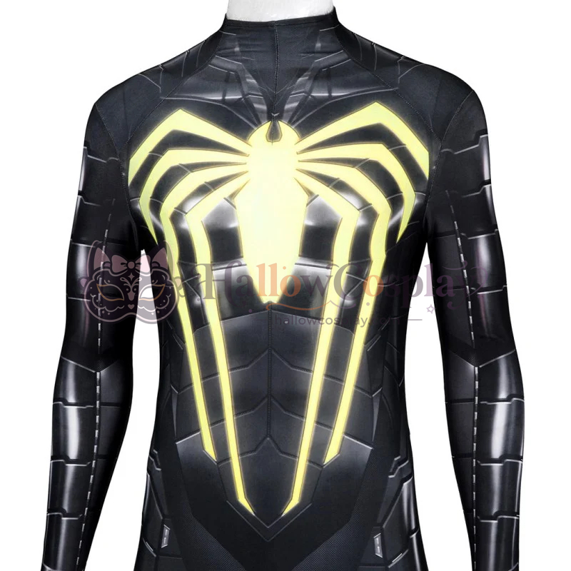 Anti-Ock Suit PS4 Peter Parker Spider Jumpsuit Cosplay Costume - Image 6