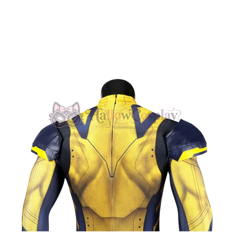 Wolverine Jumpsuit Deadpool 3 Yellow Cosplay Costumes - Image 6