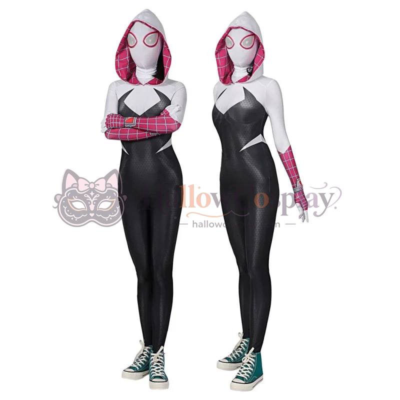 Gwen Stacy Spider-Woman Jumpsuit Cosplay Costume - Image 6