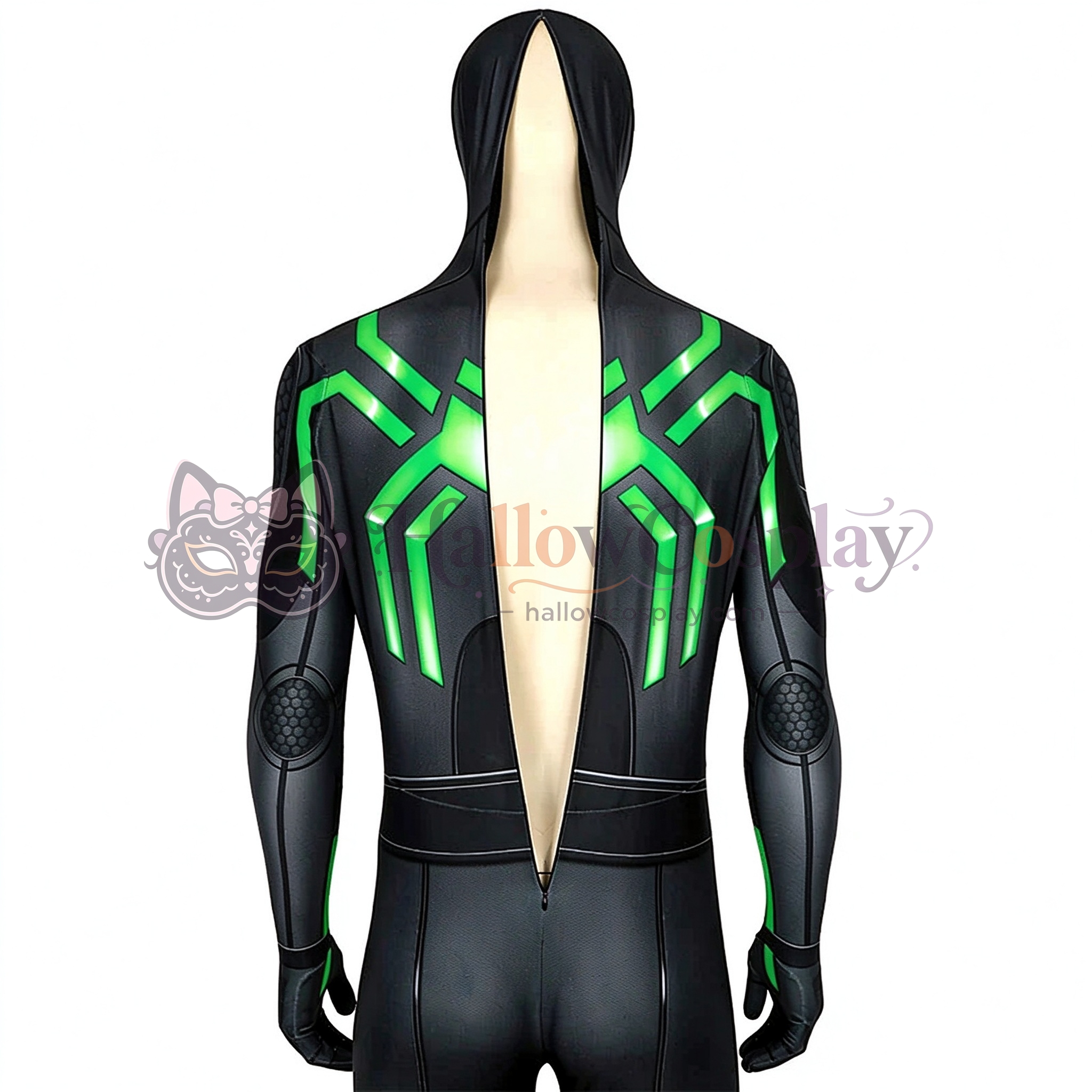 Spider Jumpsuit PS4 Stealth Big Time Cosplay Costume - Image 5