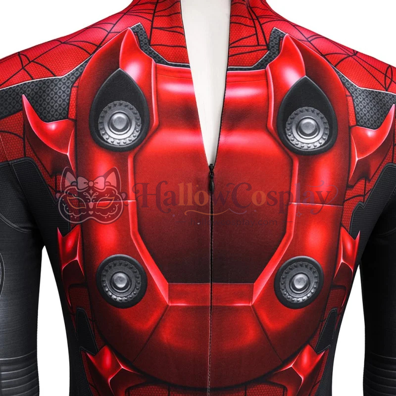Superior Jumpsuit Spider 2 Cosplay Costume Peter Parker Suit - Image 6