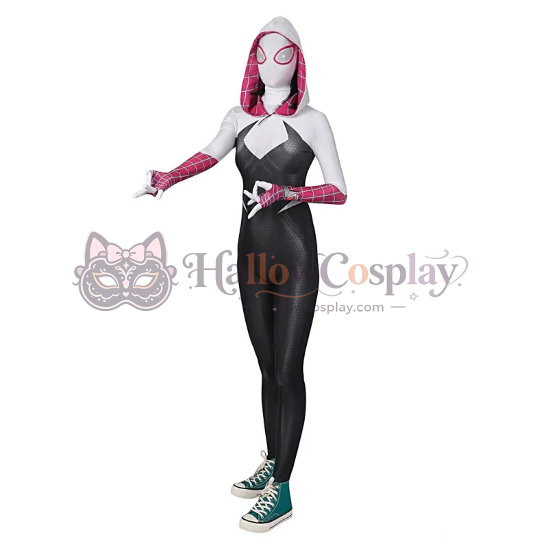 Gwen Stacy Spider-Woman Jumpsuit Cosplay Costume - Image 5