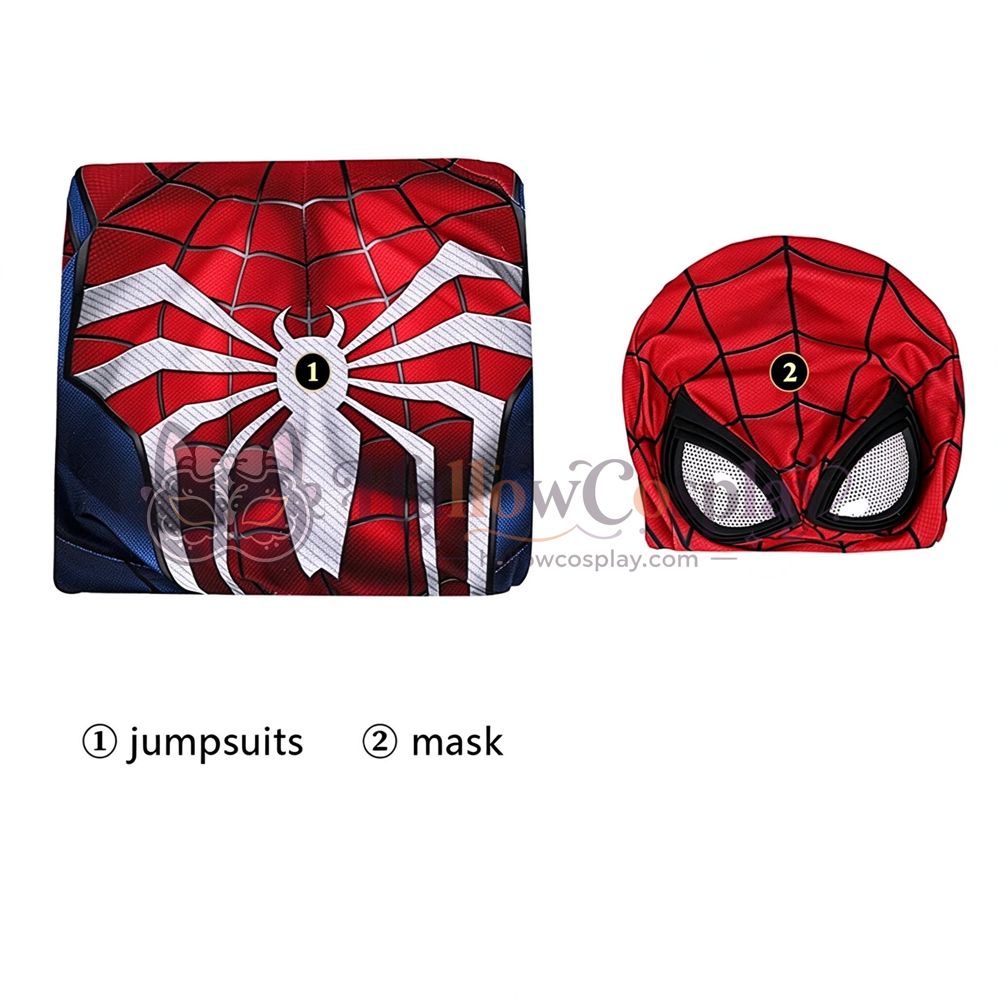 Spider 2 PS5 Peter Parker Jumpsuit Cosplay Costume - Image 5