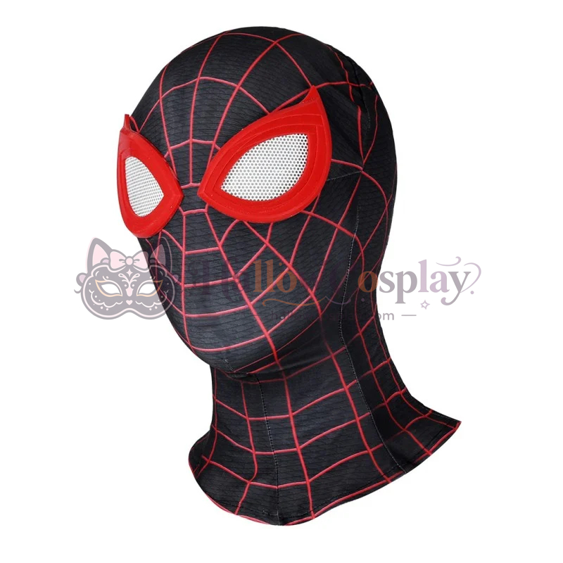 Miles Morales Suit Spider PS4 Cosplay Costumes Bodysuit - Image 5