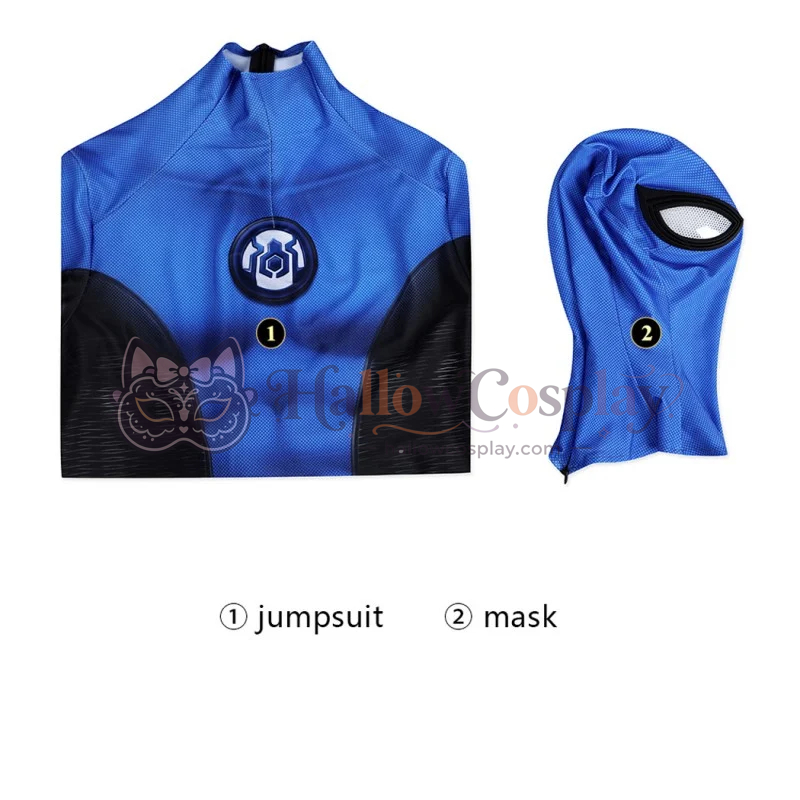 Spider-Man 2 New Blue Suit Cosplay Costume - Image 6