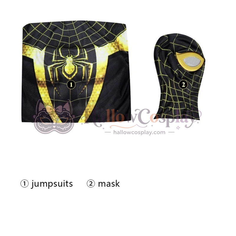Uptown Pride Suit Spider Miles Morales Cosplay Costumes - Image 8