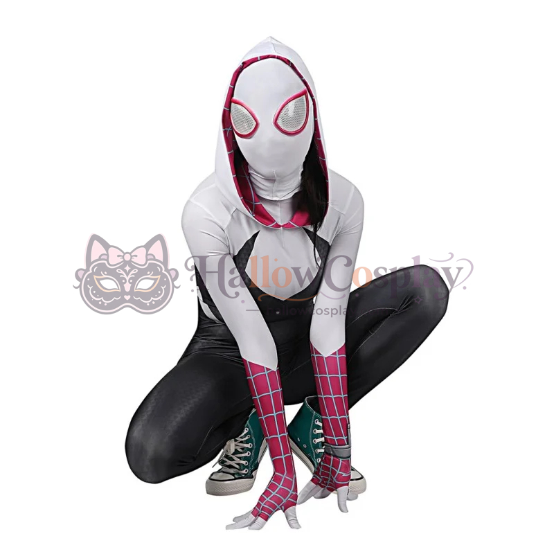 Gwen Stacy Spider-Woman Jumpsuit Cosplay Costume - Image 4
